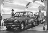 Der Ami6 wird 4.000.000ster Citroen, 1965